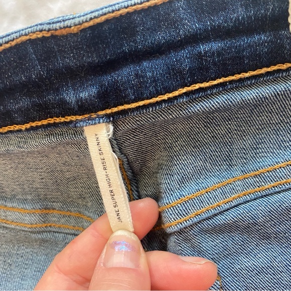 3 Dark Wash HighRise Skinny - Picture 7 of 13